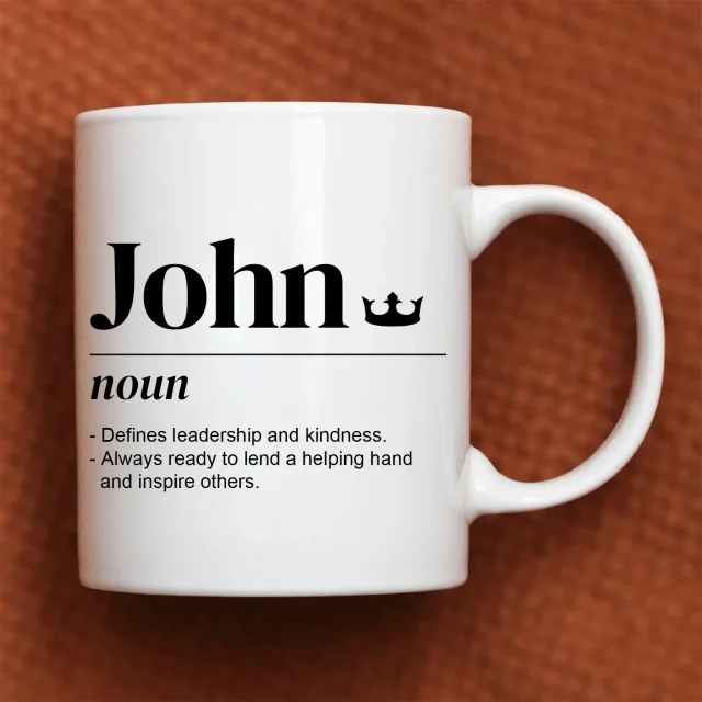 Personalised Name Definition Mug - Sparkle Pod