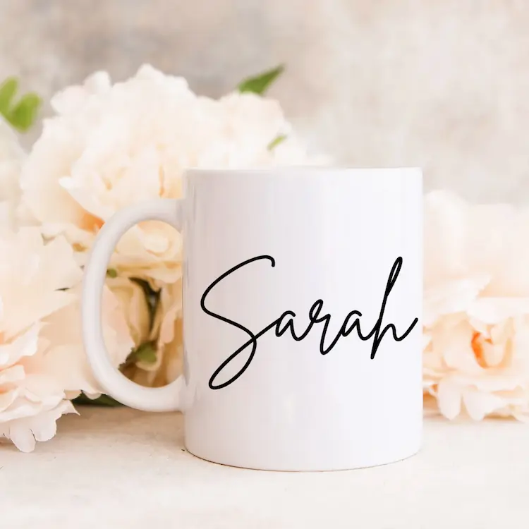 Personalised Script Name Mug - Sparkle Pod