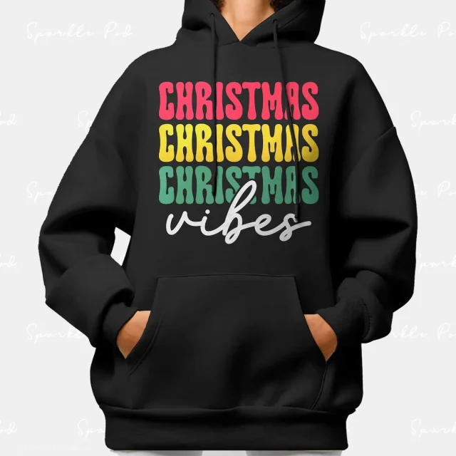 Christmas Vibes Hoodie - Sparkle Pod