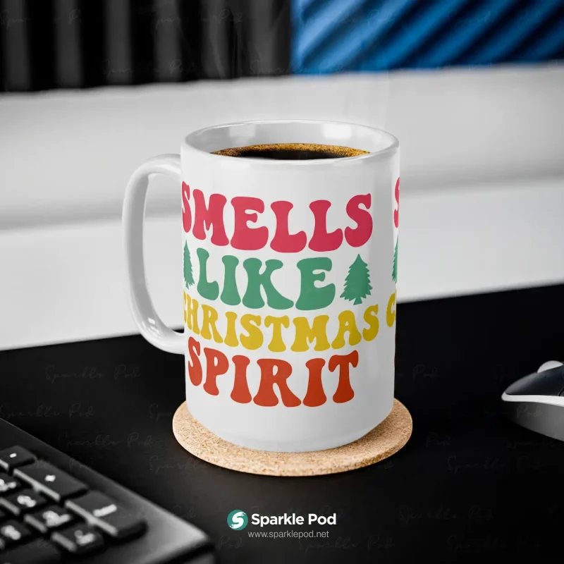 Smells Like Christmas Spirit Mug