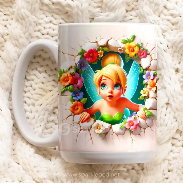 Tinker Bell Cartoon Mug