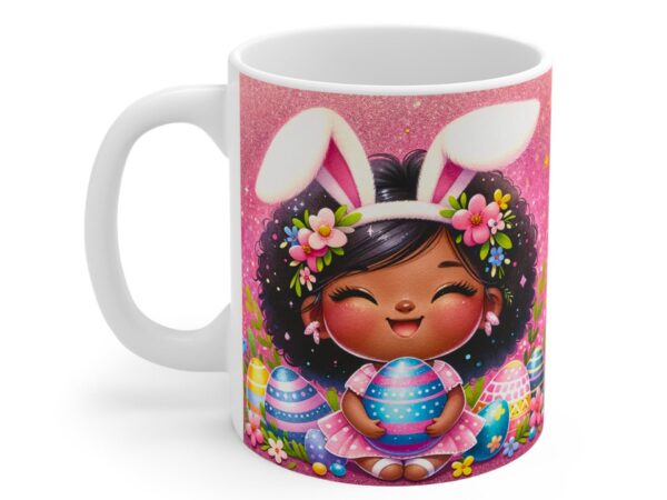 Cute Baby Girl With Easter Eggs Gift Mug