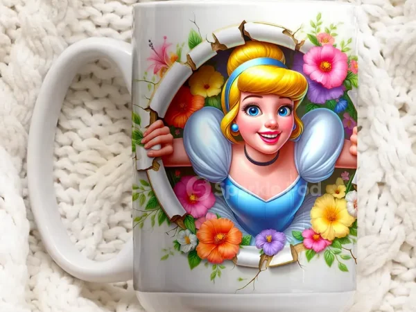Cinderella Cartoon Mug