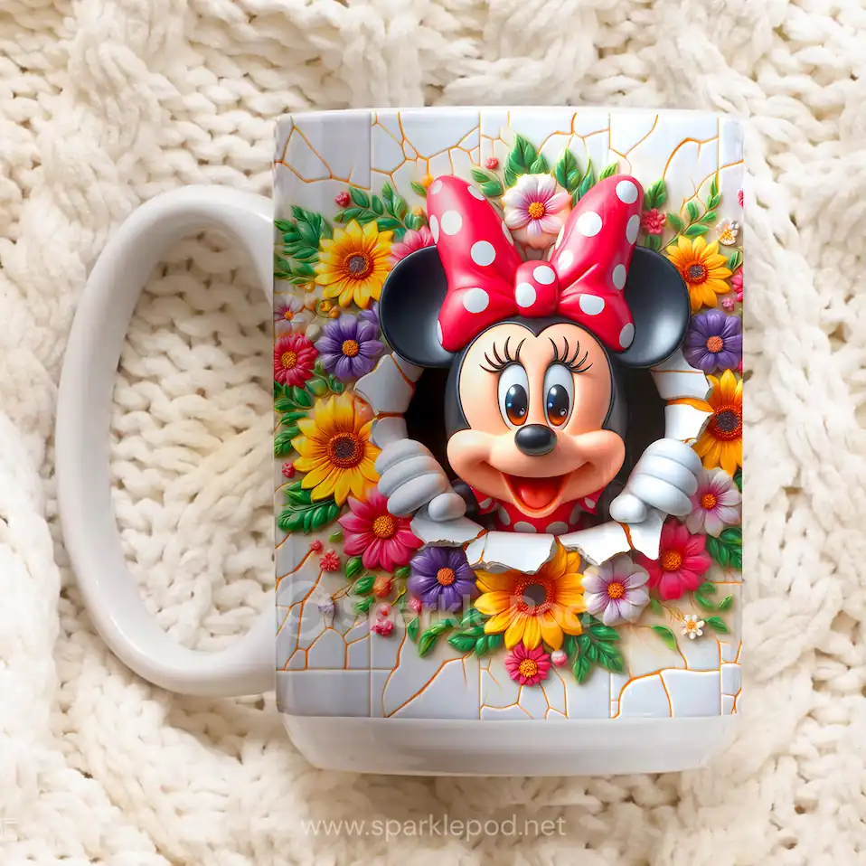 Minnie Mouse Cartoon Mug