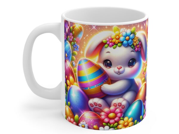 Colourful Bunny With Easter Eggs Gift Mug
