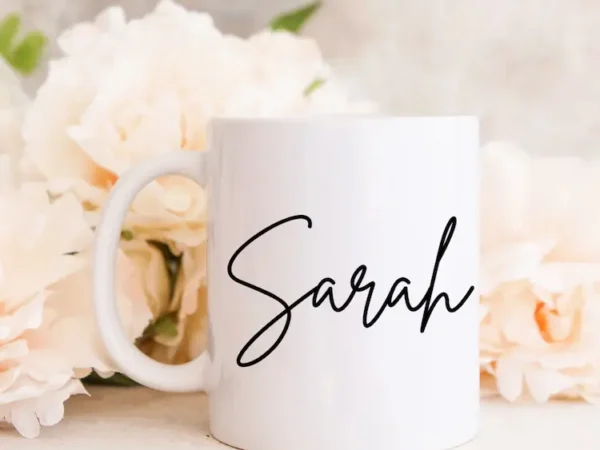 Personalised Script Name Mug - Sparkle Pod