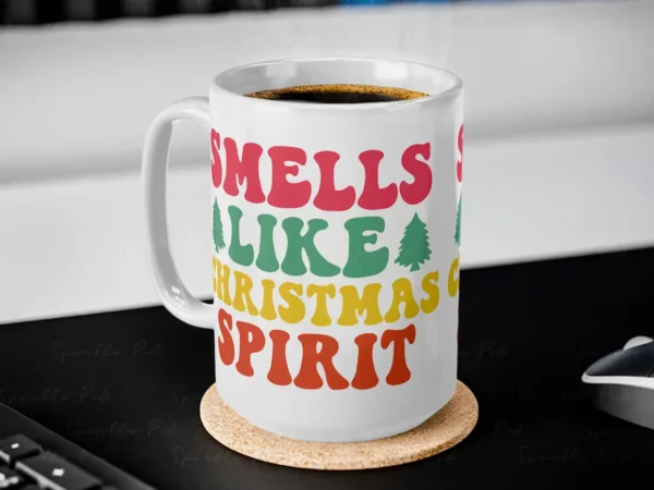 Smells Like Christmas Spirit Mug