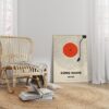 Custom Song Lyrics Print, Personalized Music Poster, Customizable Music Gift, Vinyl Lyric Poster, Wedding Anniversary Gift - Optional Frame
