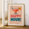 Happy Hour Wall Art - Sparkle Pod