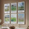 Set Of 6 Bible Verses Christian Wall Art Boho Theme
