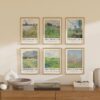 Set Of 6 Bible Verses Christian Wall Art Boho Theme