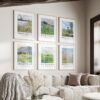 Set Of 6 Bible Verses Christian Wall Art Boho Theme