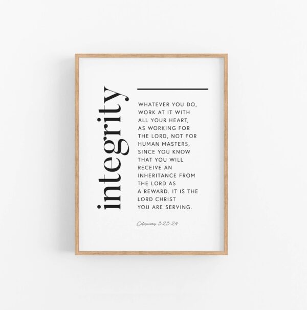 Office Scripture, Bible Verse Printable Wall Art, Christian Print Download, Set of 6 Bible Verse Wall Art, Office Wall Decor, Various Sizes