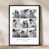 Personalised Photo Gift, Photo Collage, You and Me Photo Collage, Anniversary Gift.