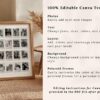 Personalized Polaroid Photo Frame Anniversary Template, Custom Anniversary Photo Frame, Gift for Boyfriend or Girlfriend, Valentines Gift