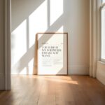 Psalm 23 Bible Chapter Wall Art, The Lord is my Shepherd.
