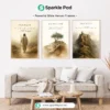 Set of 3 Powerful Bible Verse Wall Arts