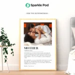 Mother Definition Wall Frame - Sparkle Pod
